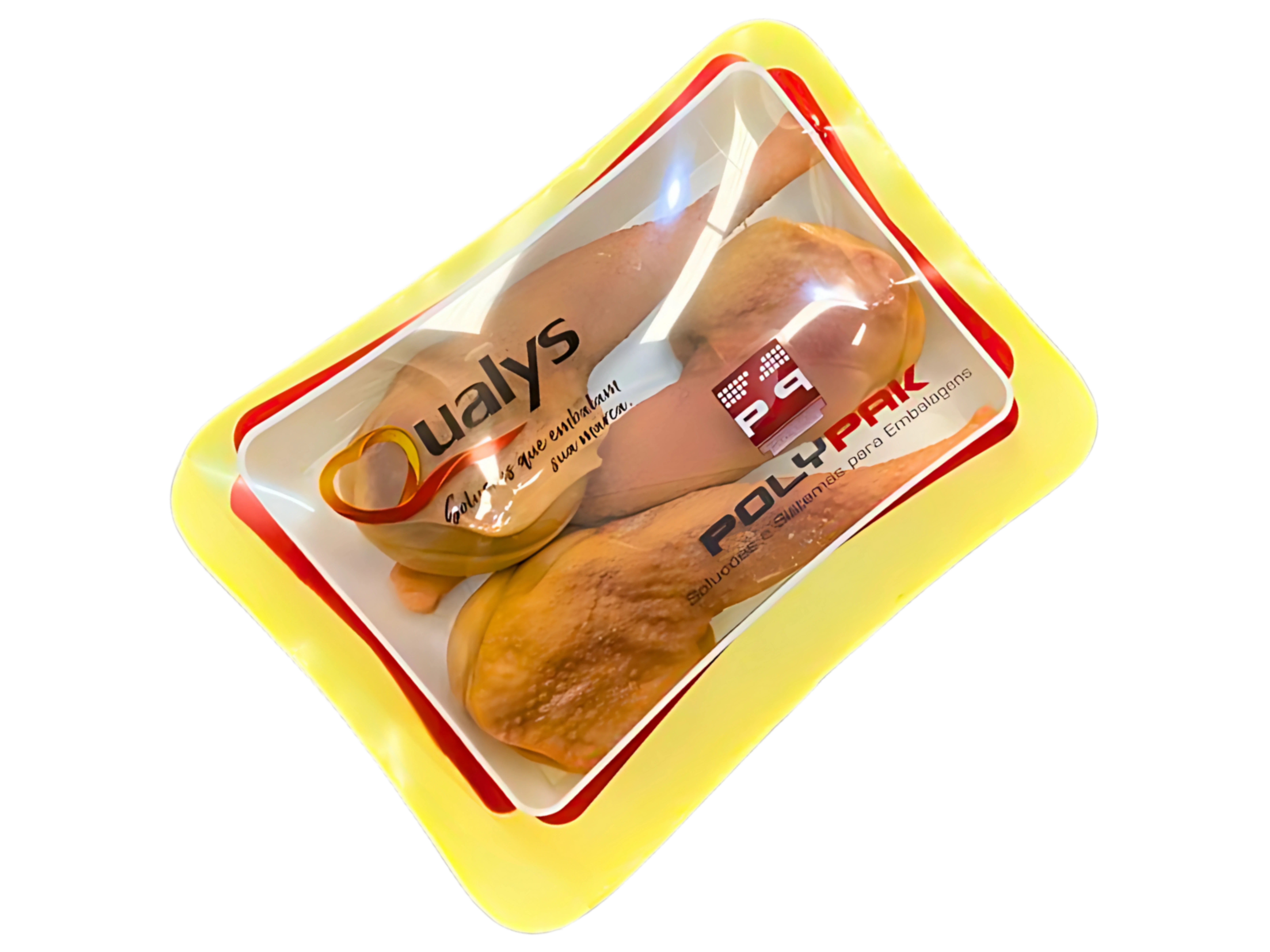 Embalagem no túnel de encolhimento